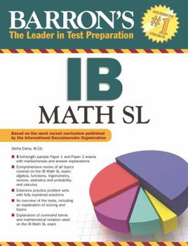 Paperback Ib Math SL Book