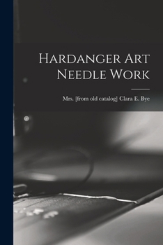 Paperback Hardanger Art Needle Work Book