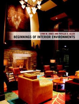 Paperback Beginnings of Interior Environments Book