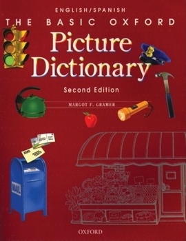 Paperback The Basic Oxford Picture Dictionary English-Spanish Book