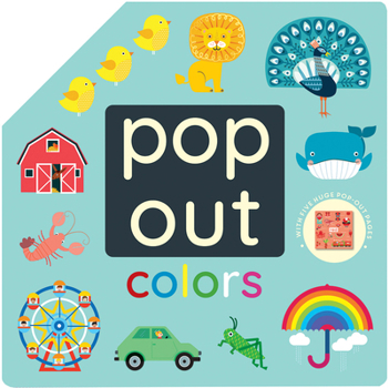 Paperback Pop Out Colors Book