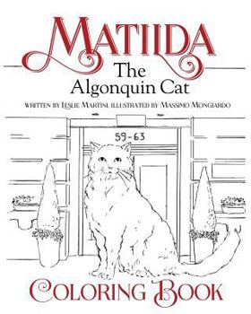 Paperback Matilda, The Algonquin Cat Coloring Book