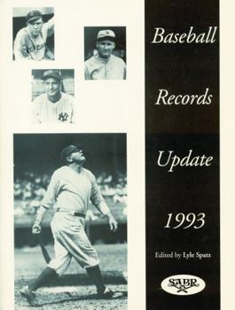 Paperback Baseball Records Update 1993 Book
