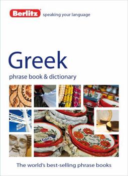 Paperback Berlitz Greek Phrase Book & Dictionary Book
