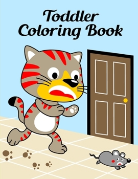 Toddler Coloring Book: Cute Christmas Animals and Funny Activity for Kids