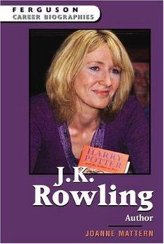 Hardcover J.K. Rowling: Author (Ferguson Career Biographies) Book