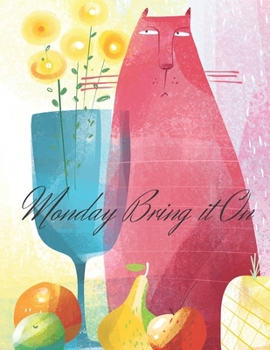 Monday Bring It On: 2020 Monthly Planner Calendar 8.5 x 11 90 pages