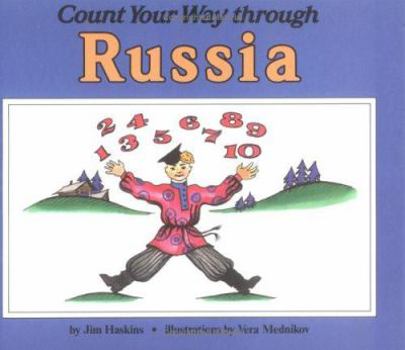 Library Binding Count Your Way Through Russia Book