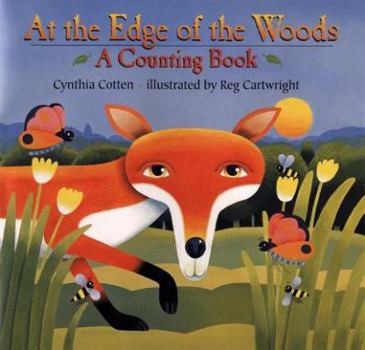 Hardcover At the Edge of the Woods: A Counting Book