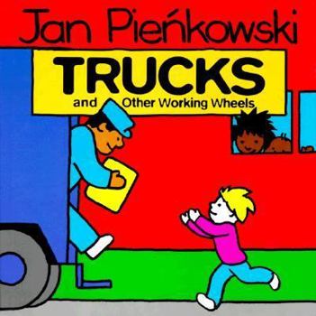 Hardcover Trucks: And Other Working Wheels Book
