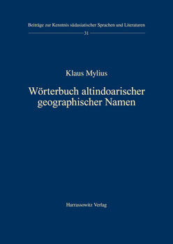 Paperback Worterbuch Altindoarischer Geographischer Namen [German] Book