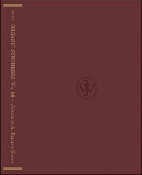 Hardcover Organic Syntheses, Volume 88 Book
