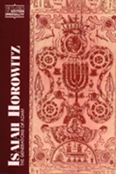 Hardcover Isaiah Horowitz: The Generations of Adam Book