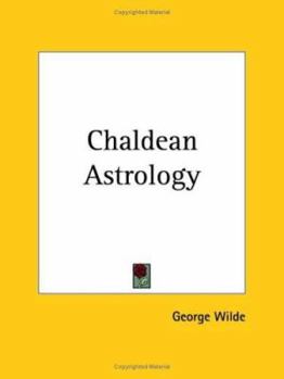 Paperback Chaldean Astrology Book