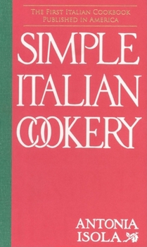 Hardcover Simple Italian Cookery Book