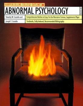 Paperback HarperCollins College Outline Abnormal Psychology Book