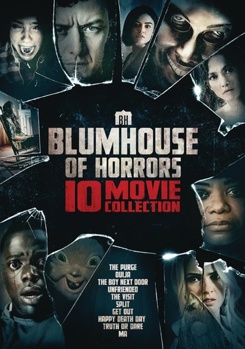 DVD Blumhouse of Horrors 10-Movie Collection Book