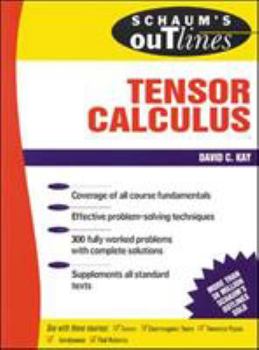 Paperback Schaum's Outline of Tensor Calculus Book