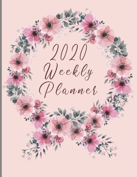 2020 Weekly Planner: Year at a Glance Dated Calendar with To-Do List