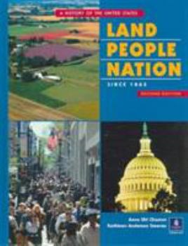 Hardcover Land People Nation: History of United States from 1865 Book