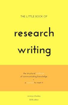 Paperback The Little Book of Research Writing Book
