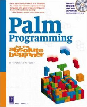Paperback Palm Programming for the Absolute Beginner with CD Book