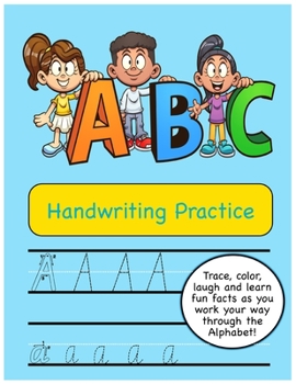 Paperback ABC Handwriting Practice Book