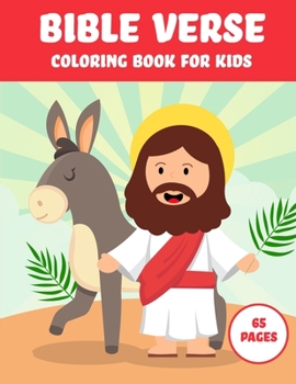 Paperback Bible Verse Coloring Book For Kids: Coloring Pages with inspirational verse from Bible Book