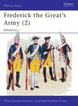 Paperback Frederick the Great's Army (2): Infantry Book