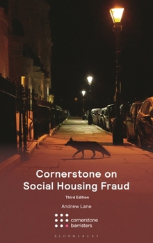 Paperback Cornerstone on Social Housing Fraud Book