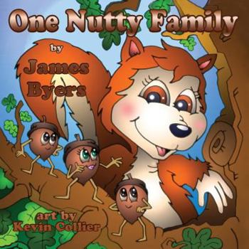 Paperback One Nutty Family [Large Print] Book