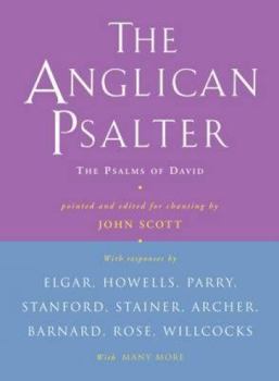 Hardcover Anglican Psalter: The Psalms of David Book