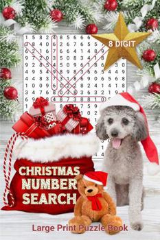 Christmas Number Search 8 Digit: Large Print Puzzle Book