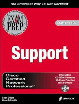 Hardcover CCNP Support Exam Prep, Exam 640-506 [With CDROM] Book