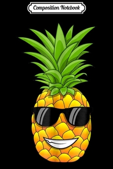 Paperback Composition Notebook: Hawaiian Pineapple This Is My Hawaiian Tropical Luau Journal/Notebook Blank Lined Ruled 6x9 100 Pages Book