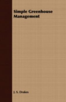 Paperback Simple Greenhouse Management Book