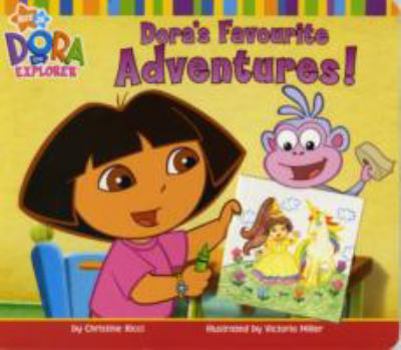 Hardcover Dora's Favourite Adventures! (Dora the Explorer) Book