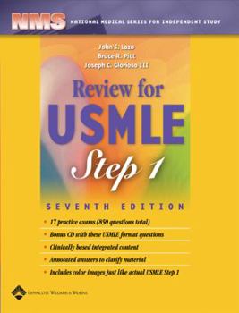 Paperback Nms Review for USMLE Step 1 [With CDROM] Book
