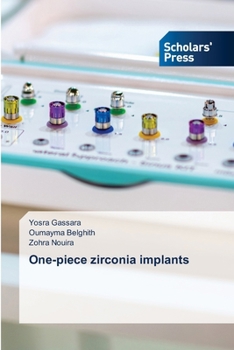 Paperback One-piece zirconia implants Book