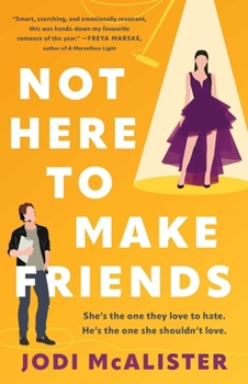Paperback Not Here to Make Friends Book