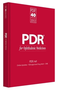 Hardcover PDR for Ophthalmic Medicines Book