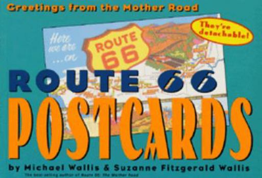Paperback Route 66 Postcards: Greetings from the Mother Road Book