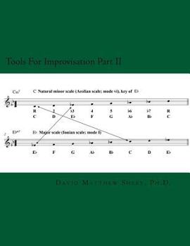 Paperback Tools For Improvisation Part II: Minor scale modes and harmony Book