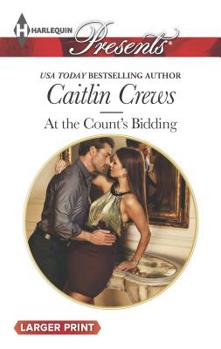 Mass Market Paperback At the Count's Bidding [Large Print] Book