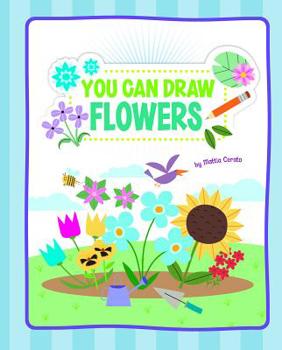 Hardcover You Can Draw Flowers Book