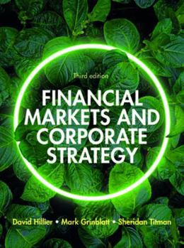 Paperback Financial Markets and Corporate Strategy: European Edition, 3e Book