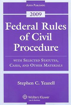 Paperback Federal Rules of Civil Procedure: With Selected Statutes, Cases, and Other Materials Book