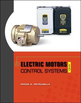 Paperback Electric Motors and Control Systems Book