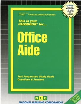 Spiral-bound Office Aide: Passbooks Study Guide Book
