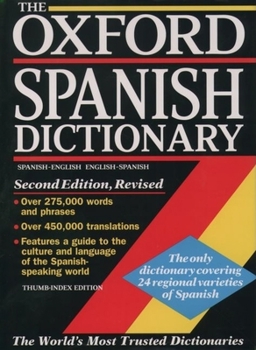Paperback The Oxford Spanish Dictionary Book